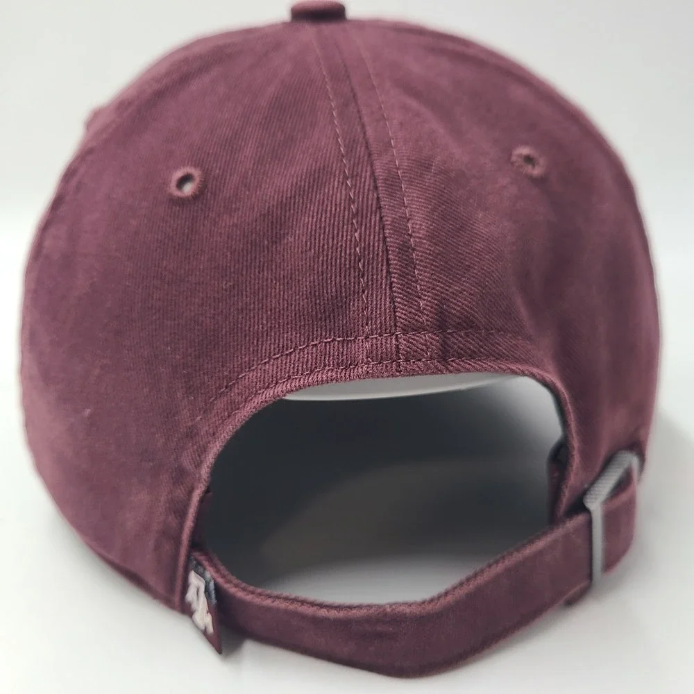 Women Texas A&M Aggies Hat‎ Strapback 47 Brand Clean Up Maroon NCAA University